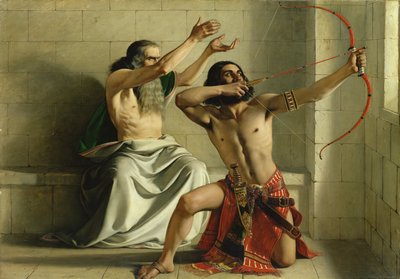 Joash Shooting the Arrow of Deliverance, 1844 by William Dyce